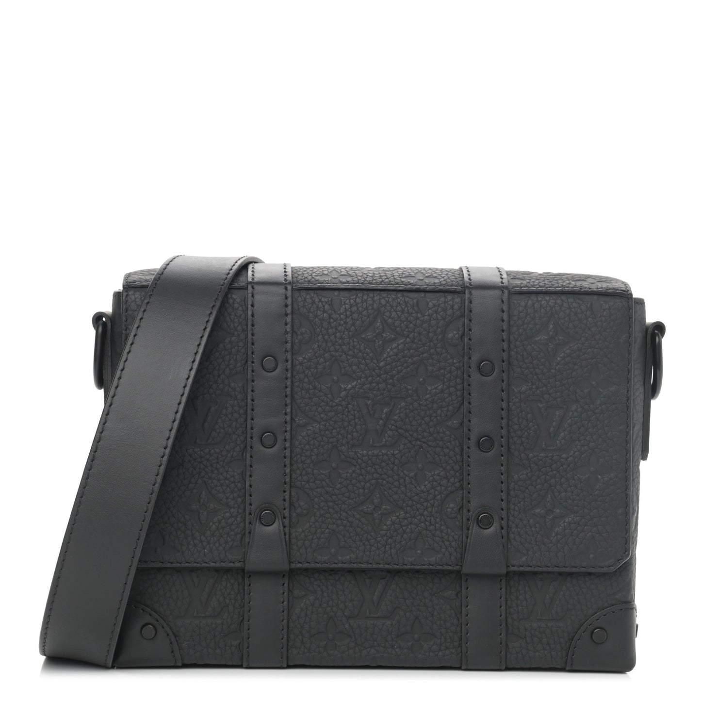 Taurillon Monogram Trunk Messenger Black