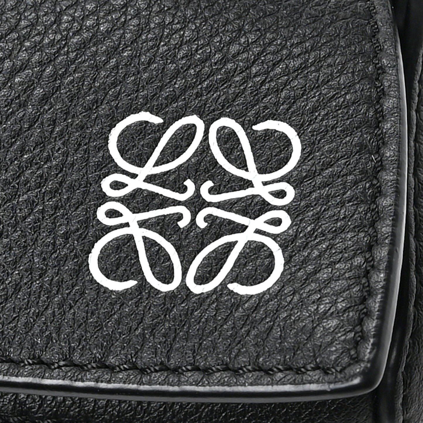 Calfskin Small Puzzle Bag Black