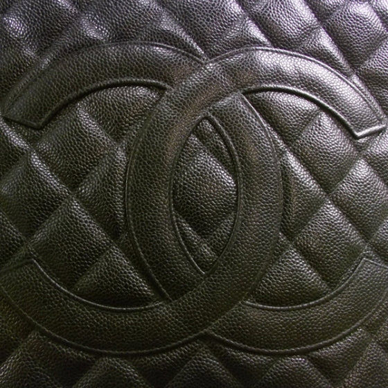Chanel Caviar Medallion Tote Black 11 of 11