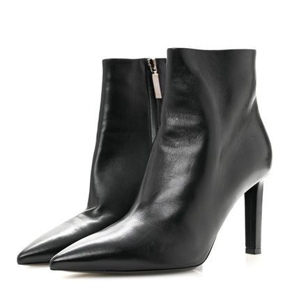 Saint Laurent Santiago Russo Kate 85 Zip Bootie 39 Black 4 of 8