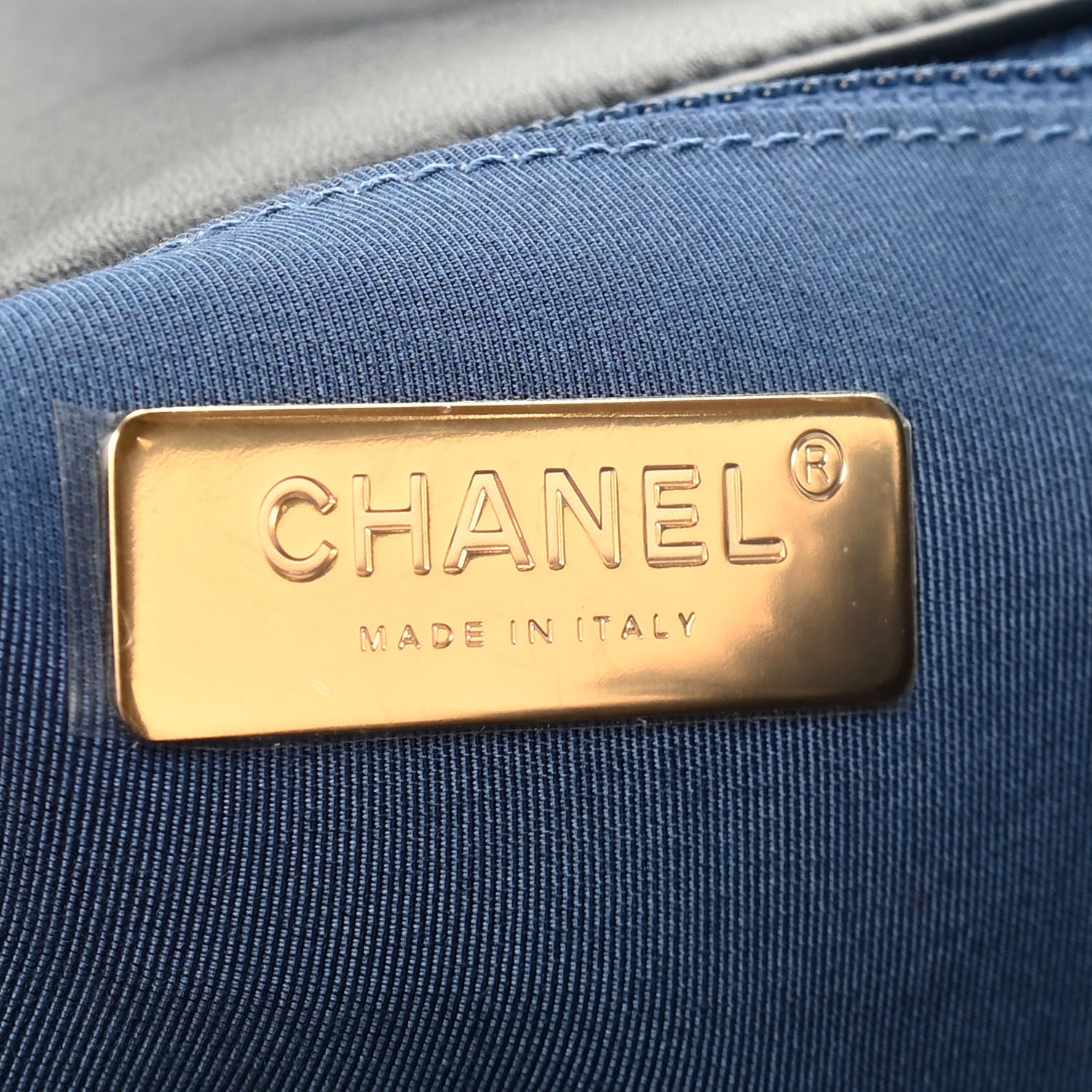 Chanel Shearling Sheepskin Large Chanel 19 Flap Blue 6 of 9