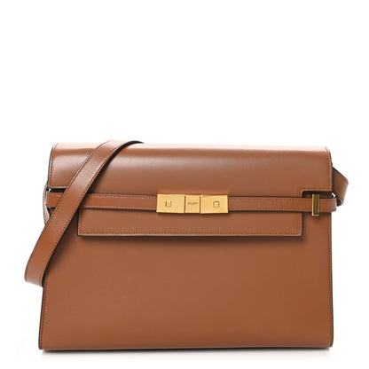 Saint Laurent Smooth Calfskin Manhattan Shoulder Bag Brick 1 of 10