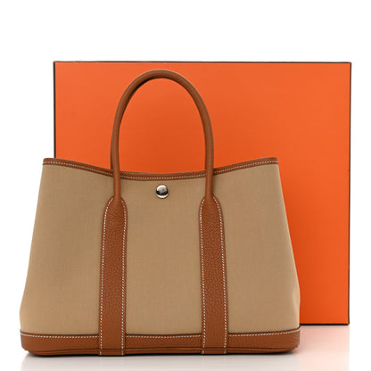 Hermes Toile Negonda Garden Party 30 TPM Trench Gold 11 of 11
