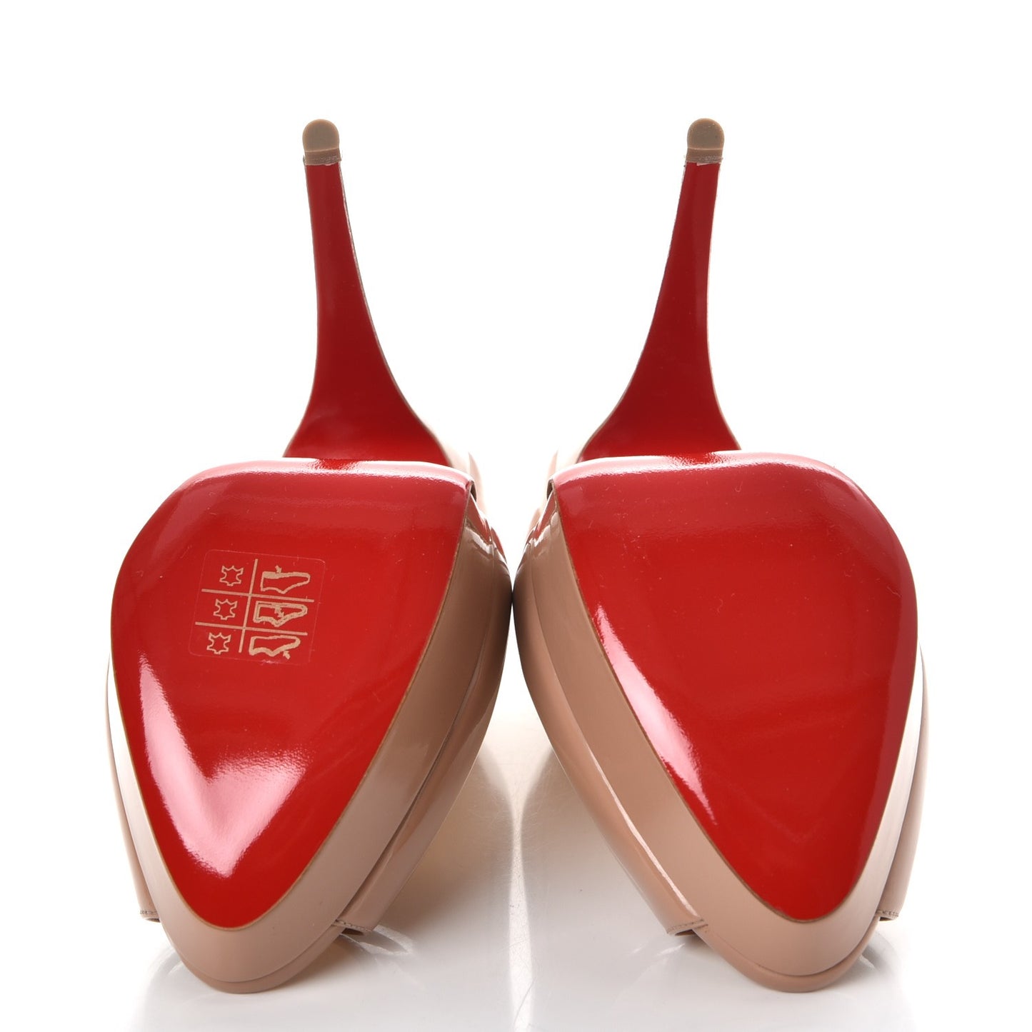 Patent Lady Peep 150 Pumps 39.5 Nude