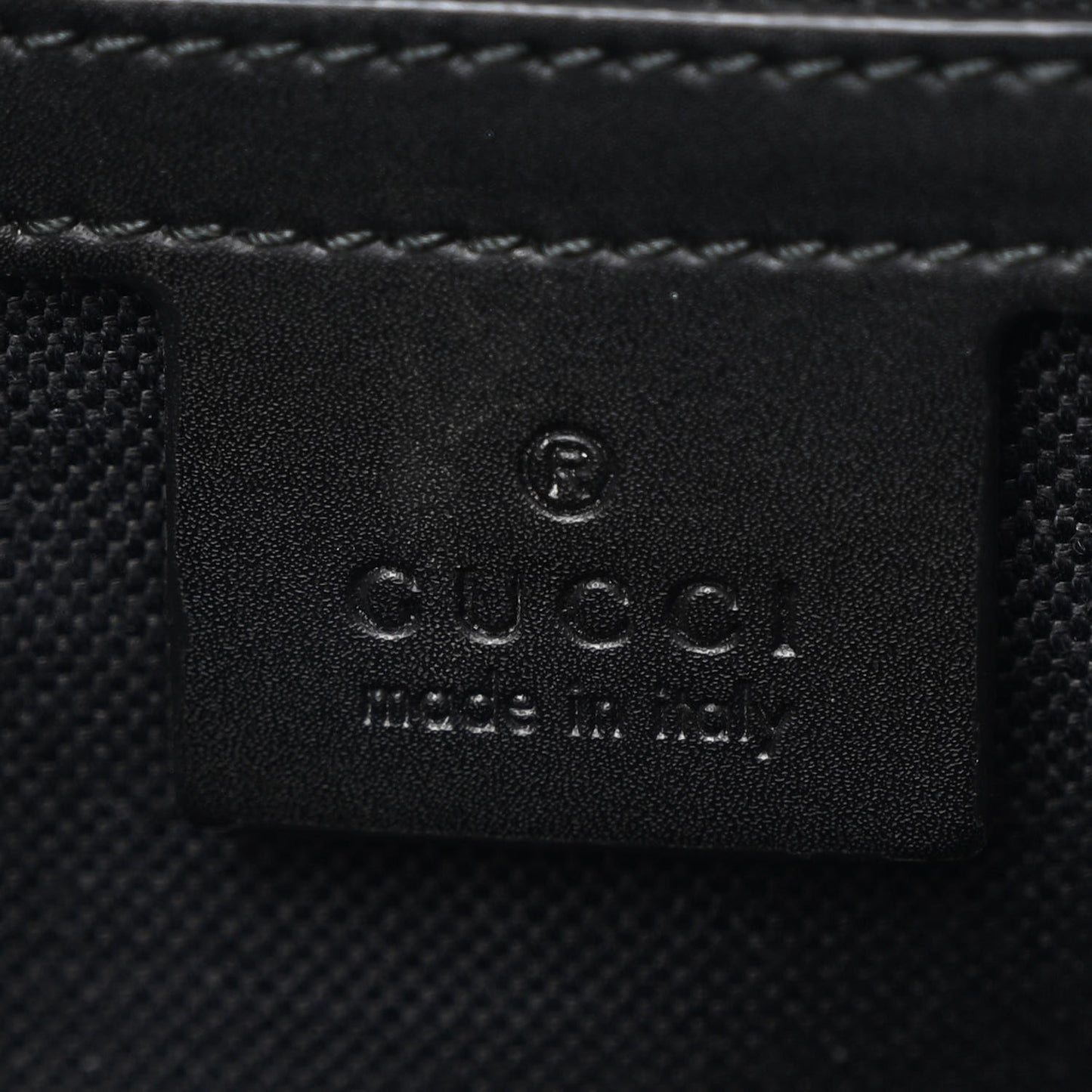 GG Supreme Monogram Web Tote Black Grey