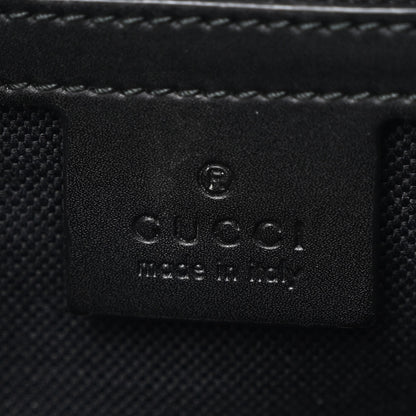 Gucci GG Supreme Monogram Web Tote Black Grey 5 of 9