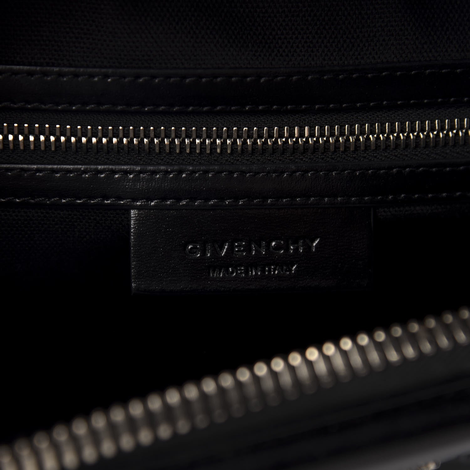 Givenchy Shiny Lord Calfskin Small Antigona Black 8 of 10