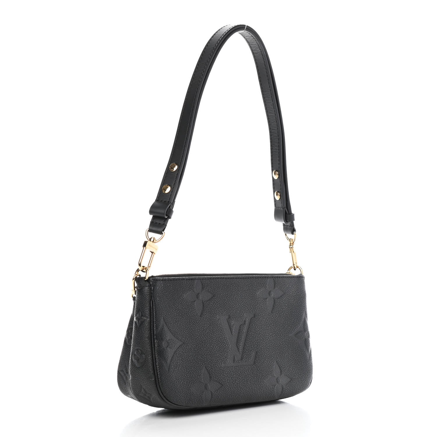 Louis Vuitton Empreinte Monogram Giant Multi Pochette Accessories Black 2 of 4