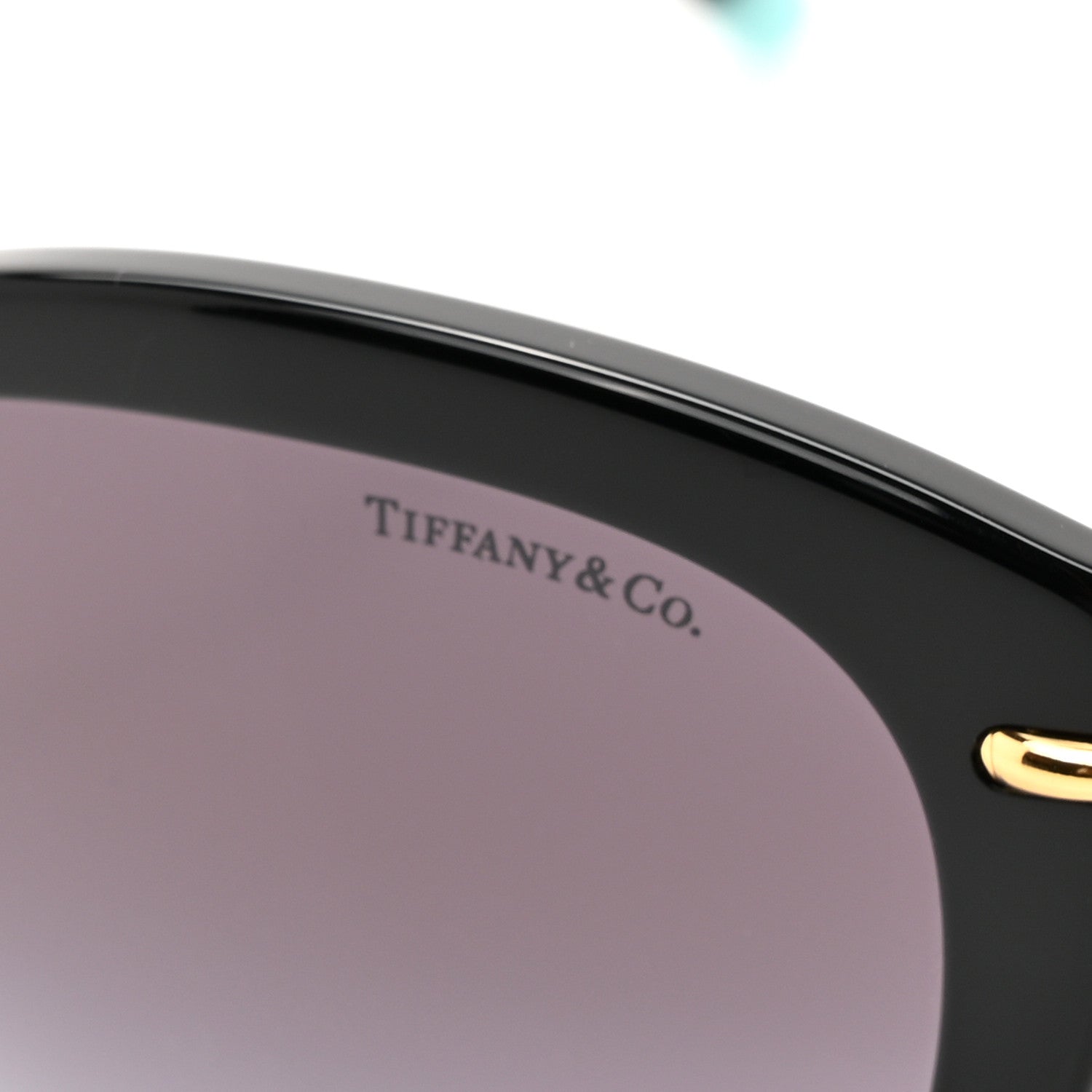 Tiffany 1837 Cat Eye TF4187 Sunglasses Black Gold 7 of 7