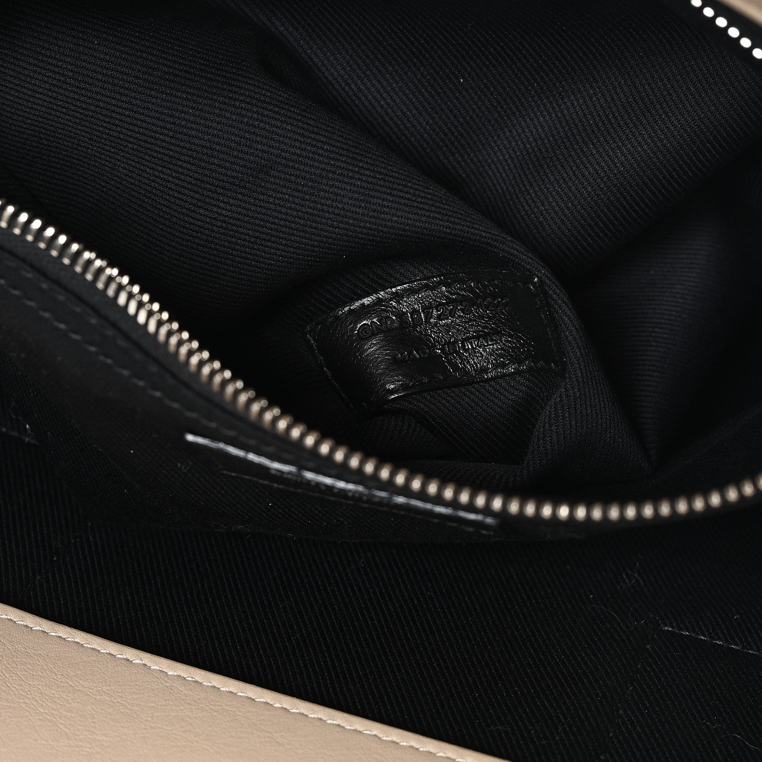 Saint Laurent Vitello Large Rive Gauche Tote Sea Salt 6 of 9