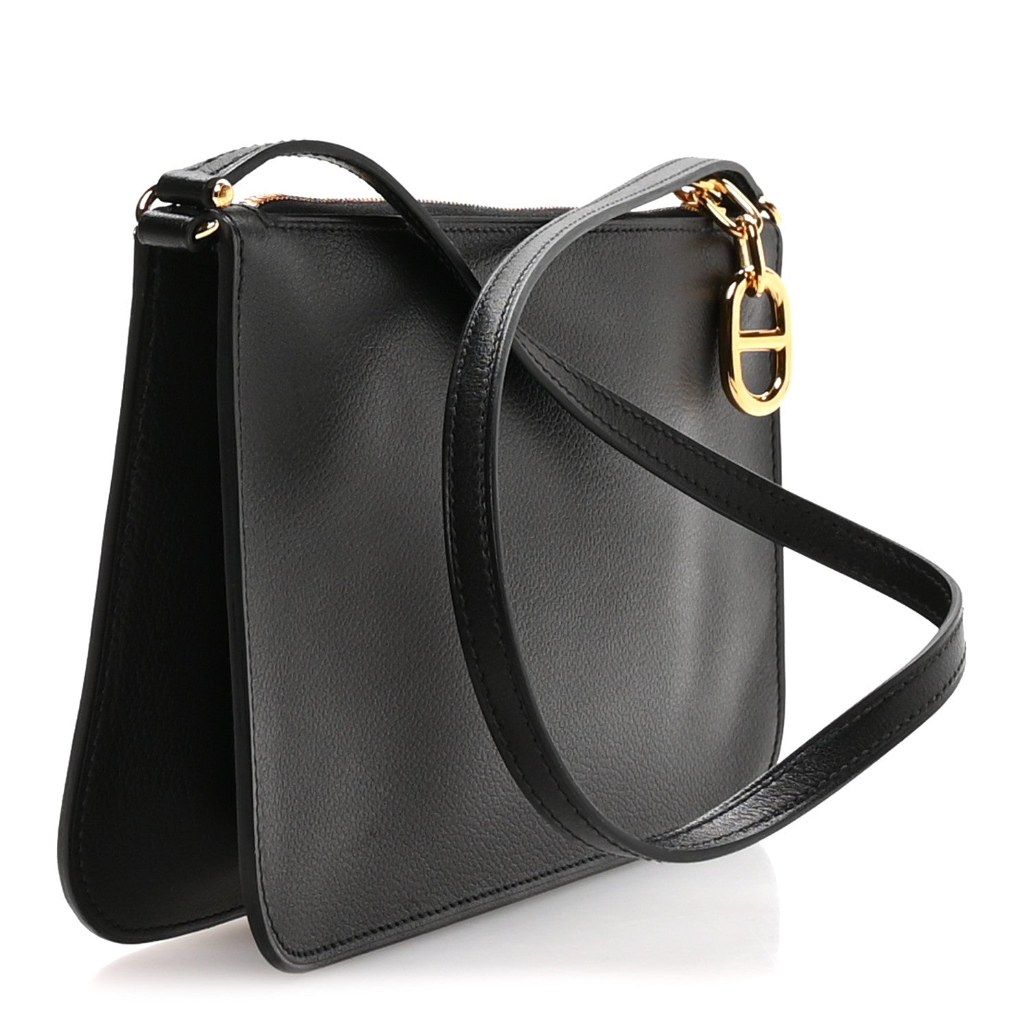 Hermes Evergrain Chaine d'Ancre Zipengo Pochette To Go Black 3 of 11