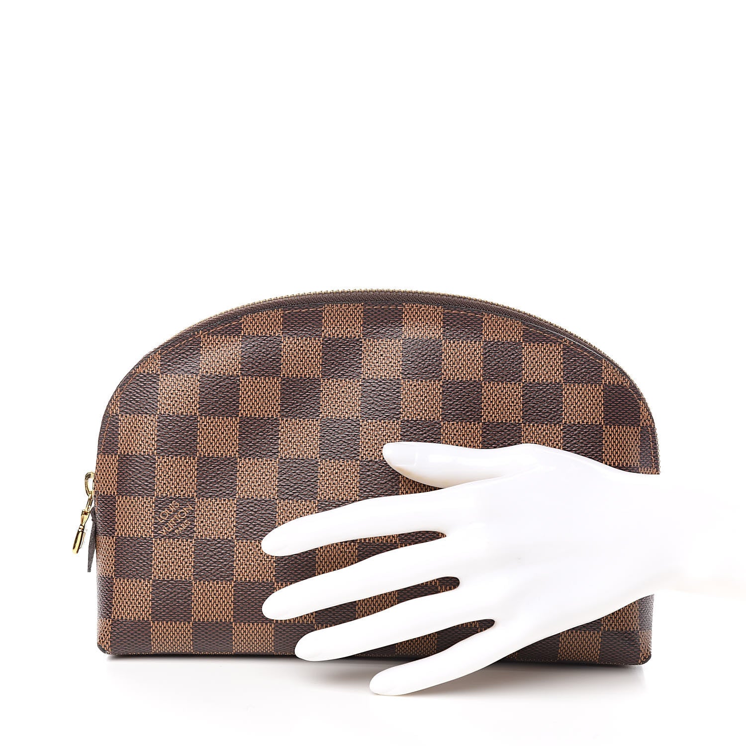 Louis Vuitton Damier Ebene Cosmetic Pouch GM 2 of 11