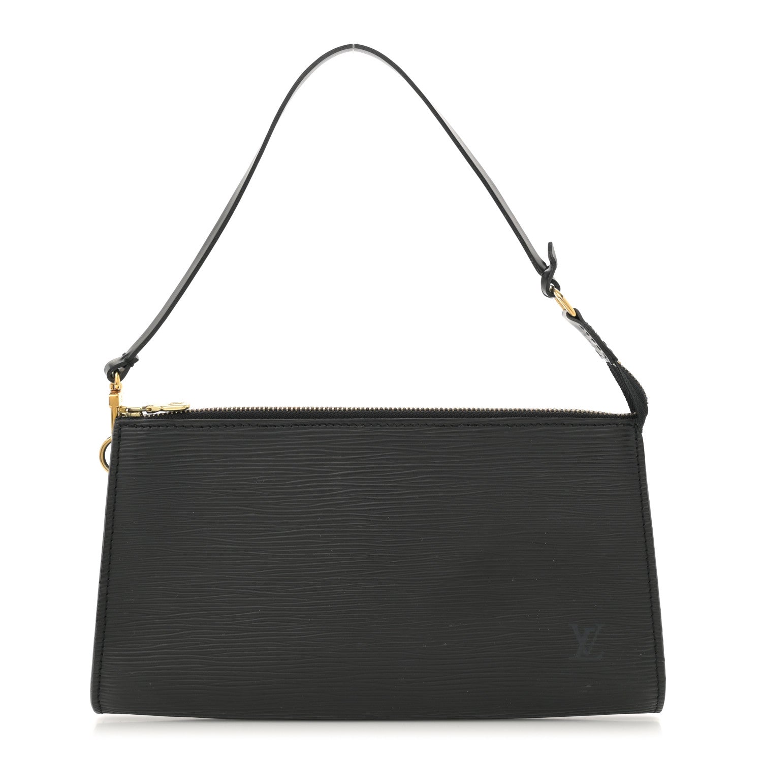 Louis Vuitton Epi Pochette Accessories 24 Black 1 of 10