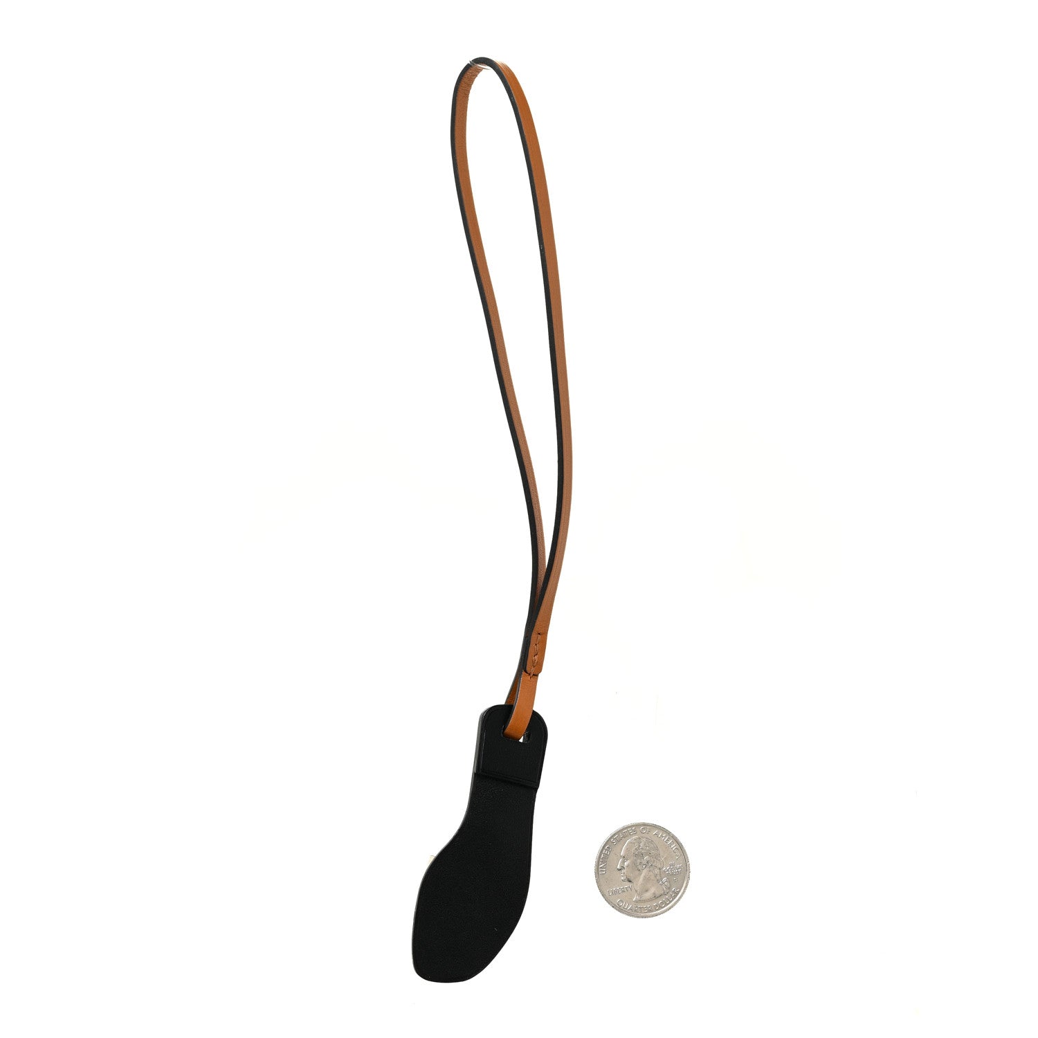 Hermes Epsom Butler Calfskin Hunter Oran Nano Bag Charm Nata 2 of 4