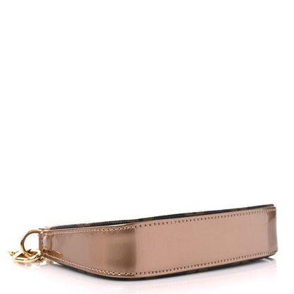 Louis Vuitton Metallic Vernis Mini Pochette Accessories Rose Gold 4 of 9