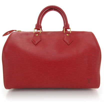 Louis Vuitton Epi Speedy 30 Red 1 of 7