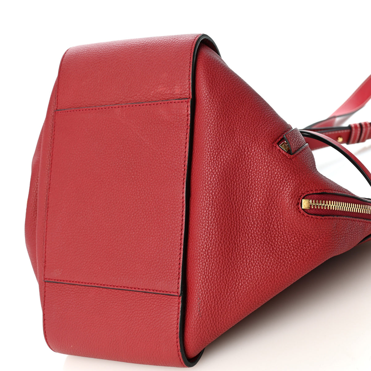 Loewe Grained Calfskin Small Hammock Shoulder Bag Raspberry 10 of 10