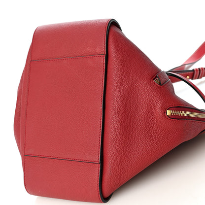 Loewe Grained Calfskin Small Hammock Shoulder Bag Raspberry 10 of 10