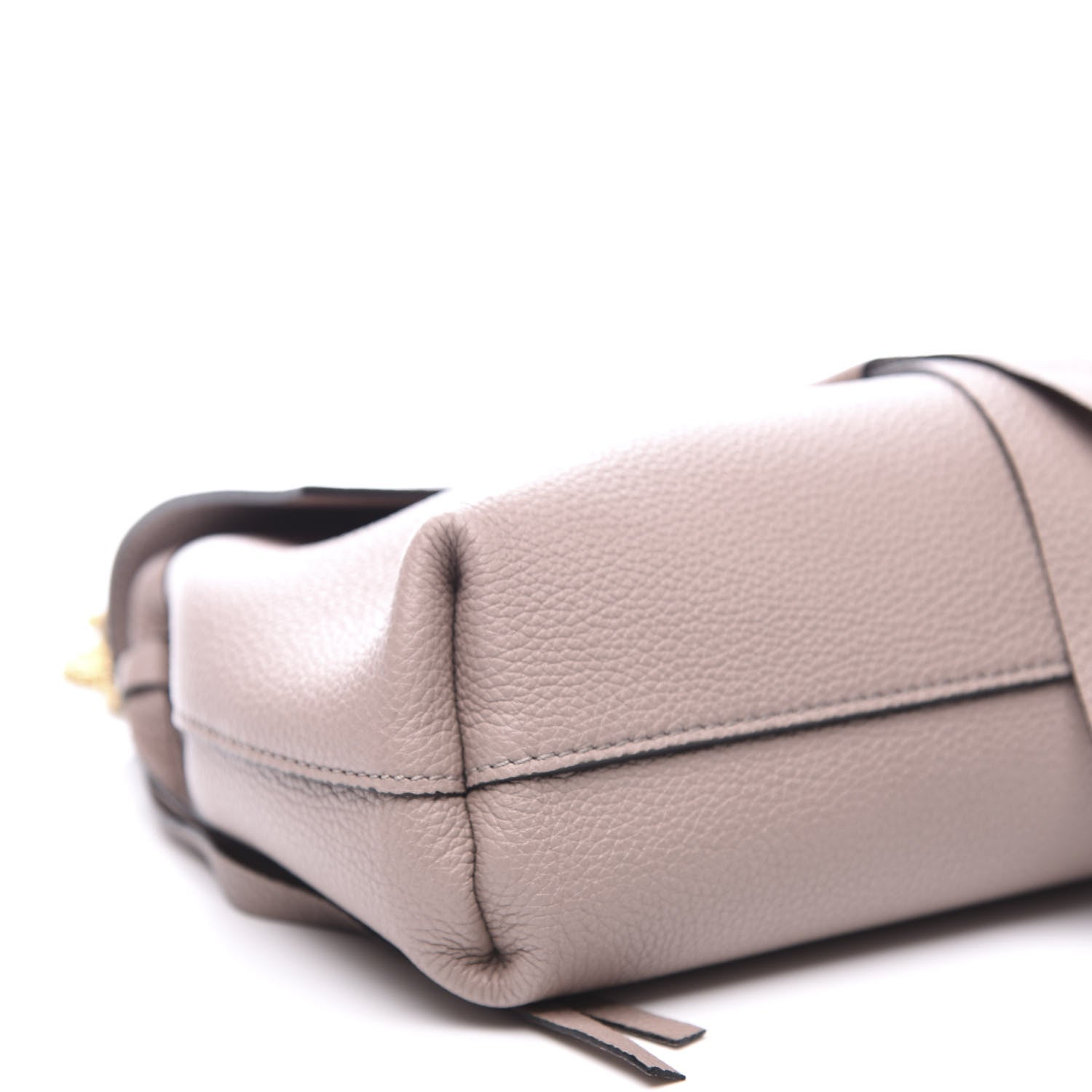 Valentino Garavani Grainy Calfskin VRing Chain Crossbody Bag Poudre 6 of 9