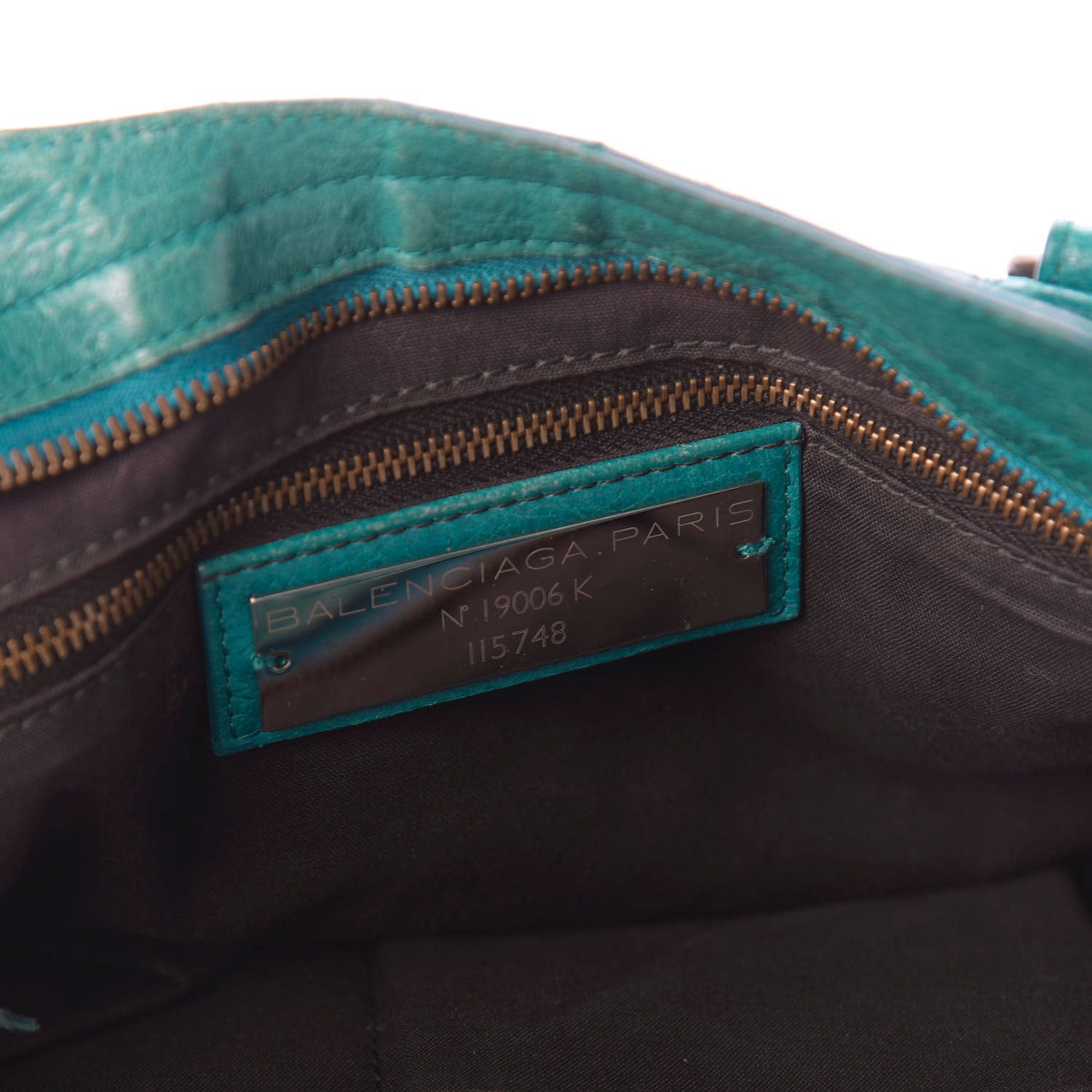 Balenciaga Agneau Classic Hardware City Lagon 8 of 11