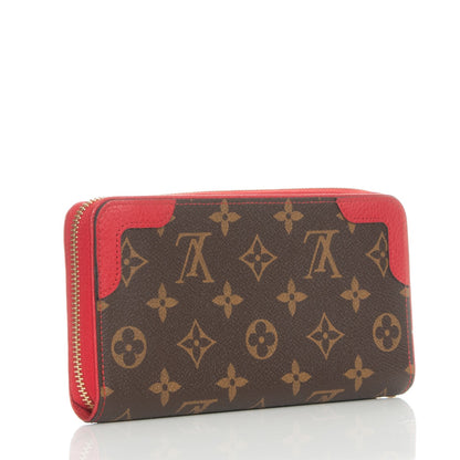 Louis Vuitton Monogram Retiro Zippy Wallet Cherry 3 of 7