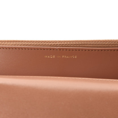 Chanel Lambskin Quilted Chanel 19 Wallet On Chain WOC Brown 9 of 12