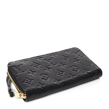 Louis Vuitton Empreinte Zippy Wallet Black 4 of 9