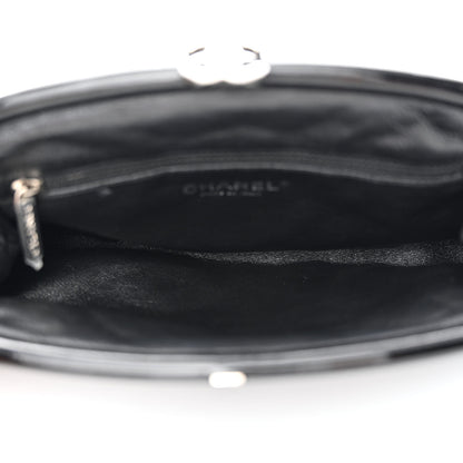 Chanel Patent Quilted Timeless Clutch Black 5 of 10