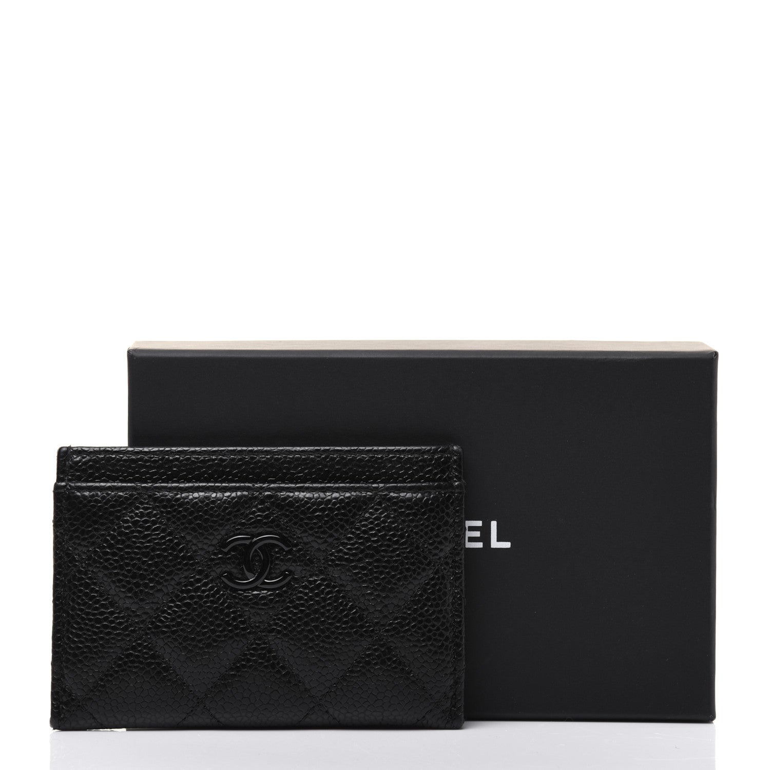 Chanel Caviar Quilted Incognito Card Holder Black 12 of 12