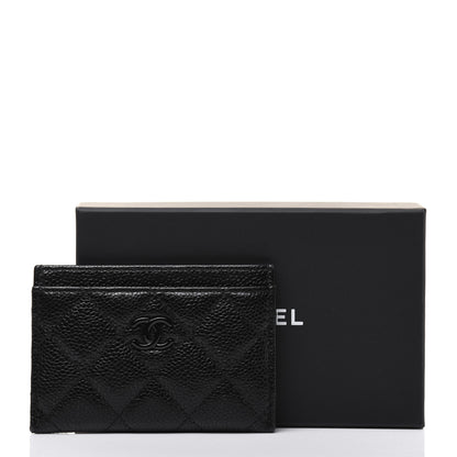 Chanel Caviar Quilted Incognito Card Holder Black 12 of 12