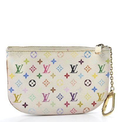 Louis Vuitton Monogram Multicolor Pochette Plate MM White 2 of 7