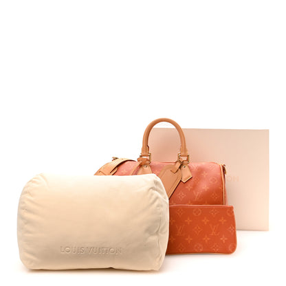 Louis Vuitton Calfskin Monogram Speedy P9 Bandouliere 30 Ocre 12 of 12