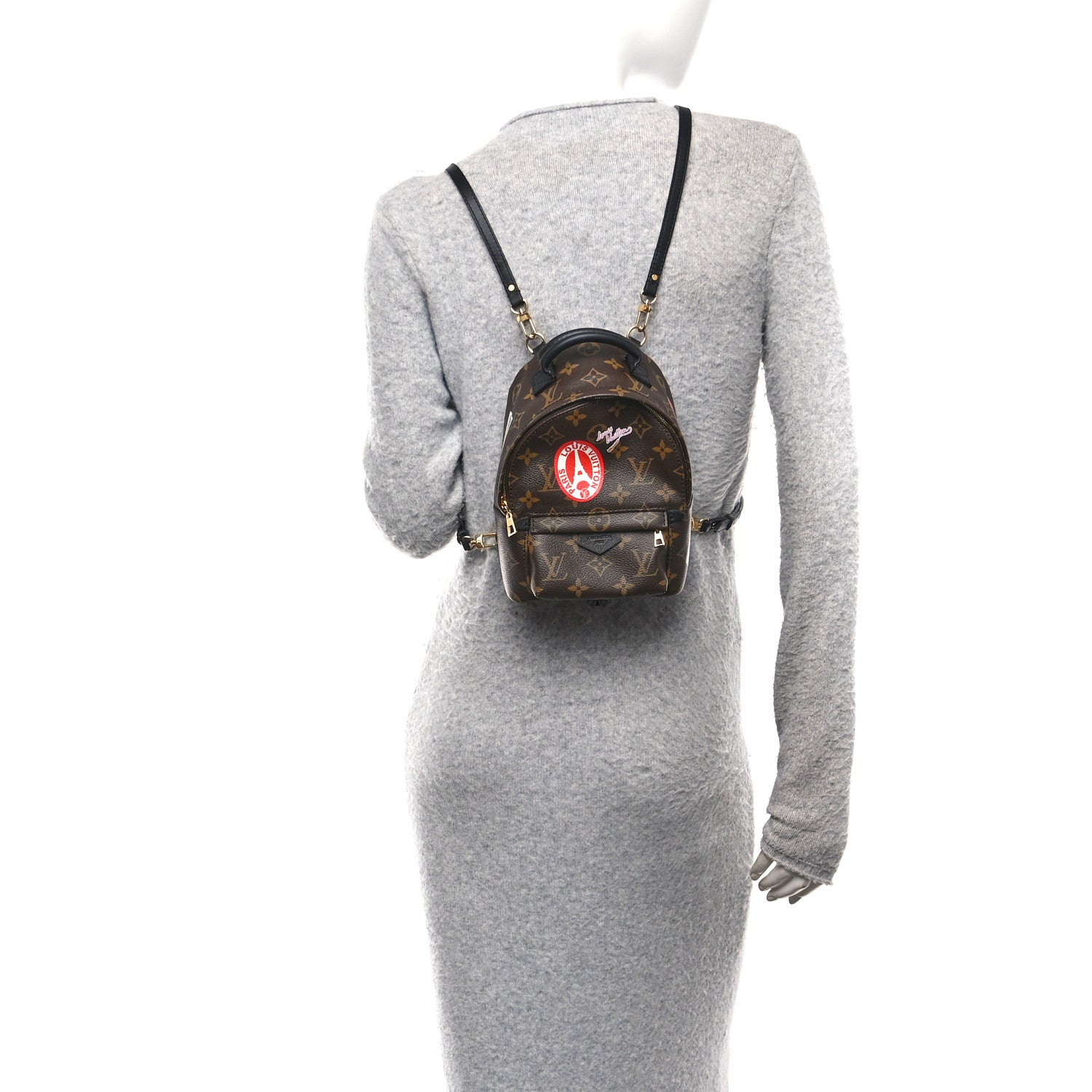 Louis Vuitton Monogram World Tour Palm Springs Backpack Mini 2 of 11
