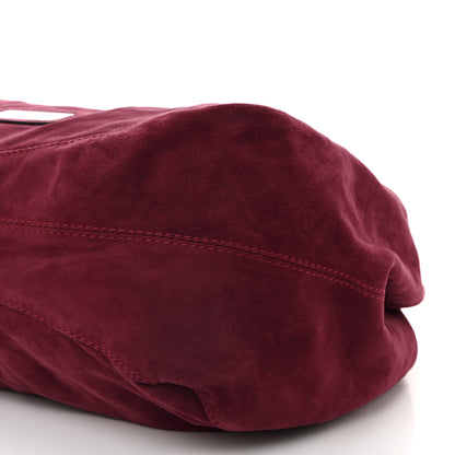 Valentino Garavani Suede Large Nuage Bow Hobo Fusion 10 of 11