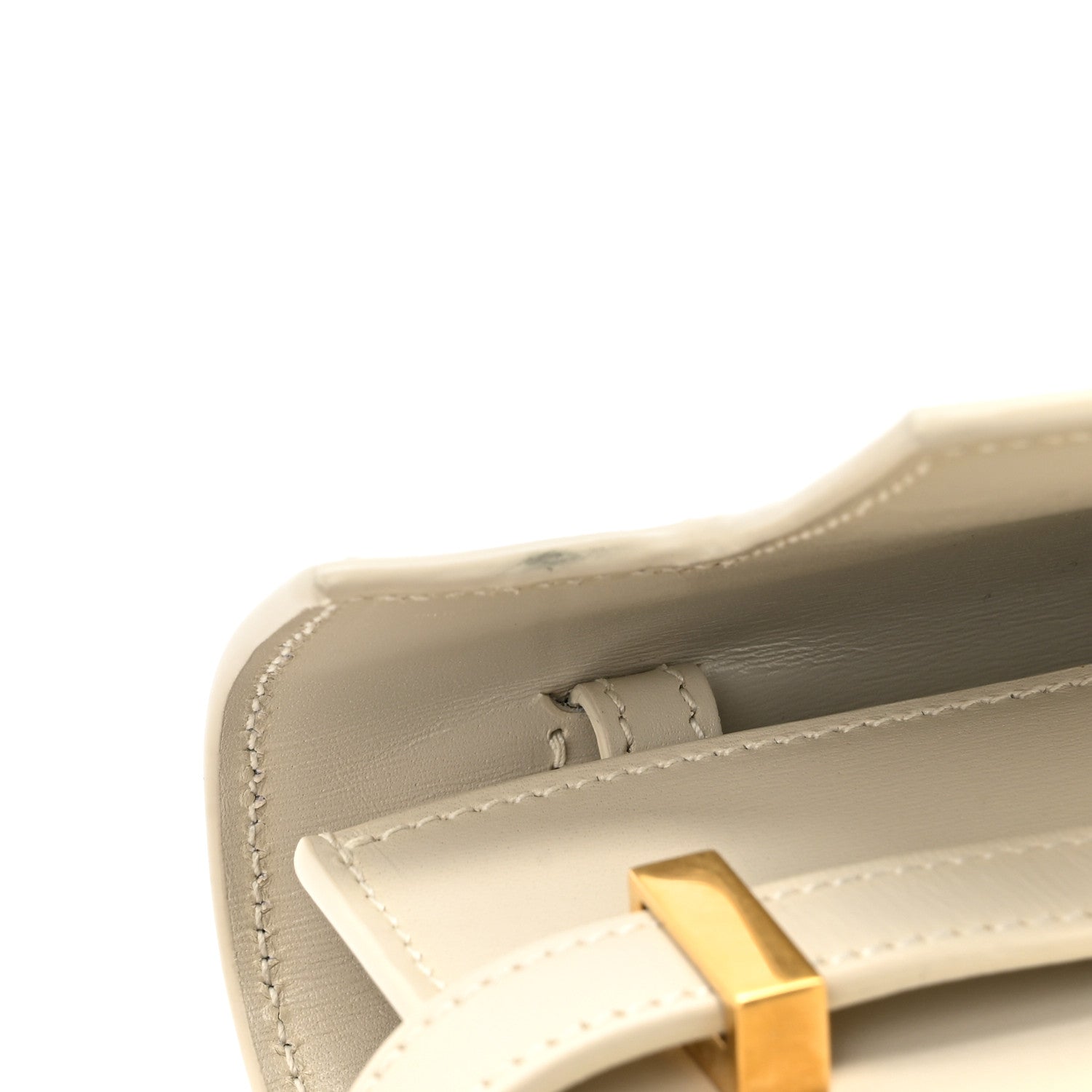 Saint Laurent Smooth Calfskin Manhattan Shoulder Bag Crema Soft 12 of 14