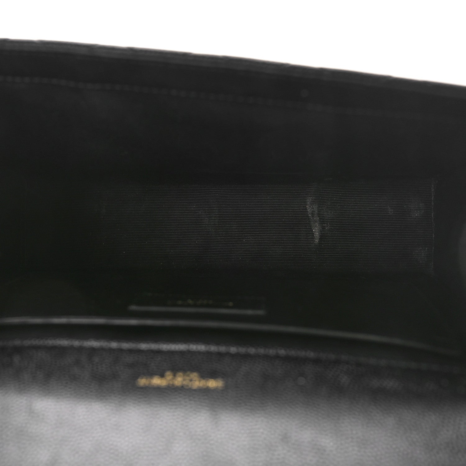 Saint Laurent Grain De Poudre Textured Mixed Matelasse Triquilt Medium Monogram Satchel Black 5 of 10