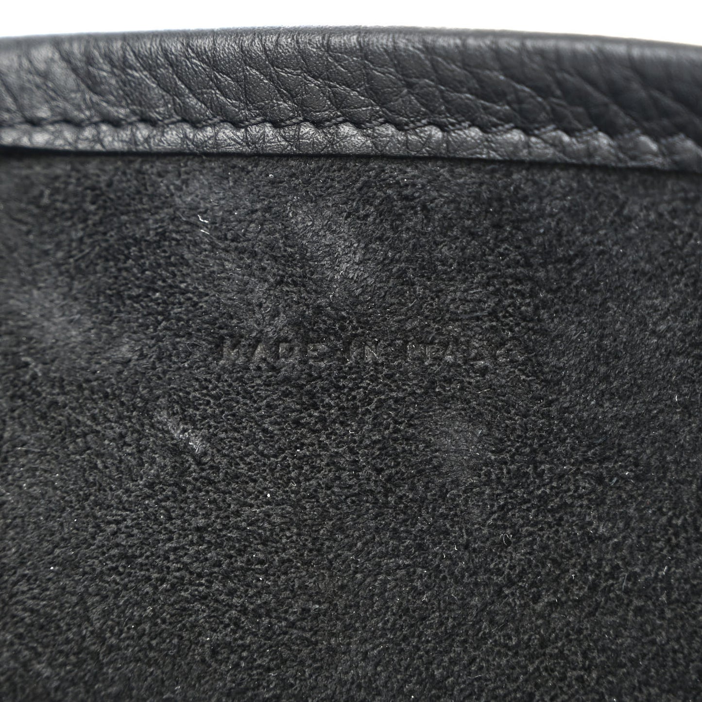 Grained Calfskin Medium N/S Park Tote Black