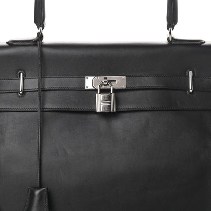 Hermes Veau Sikkim Kelly Relax 50 Black 8 of 19