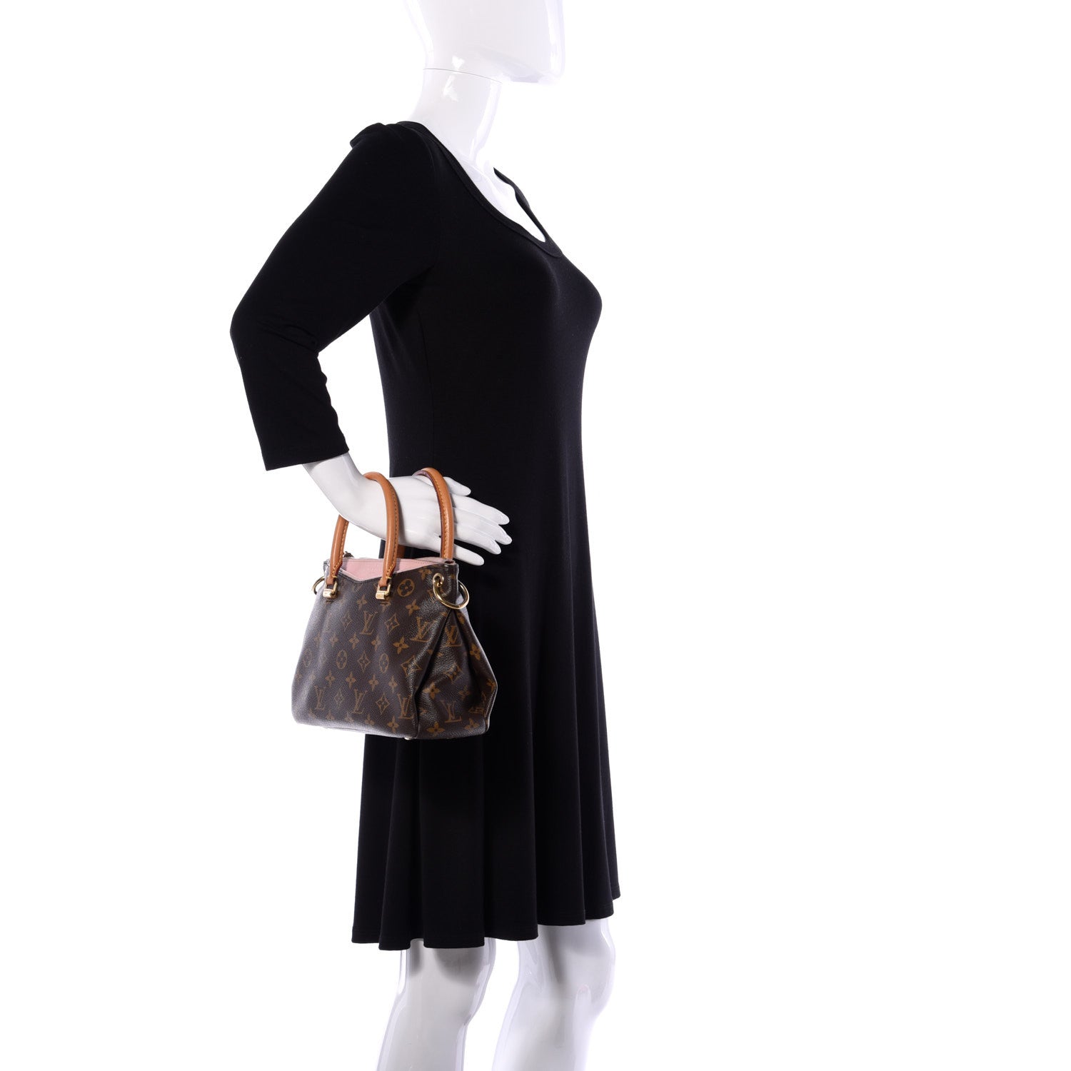 Louis Vuitton Monogram Pallas BB Rose Ballerine 3 of 9