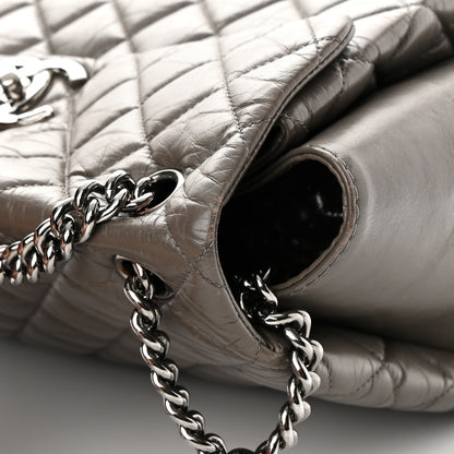 Chanel Aged Calfskin Medium Lady Pearly Flap Grey 15 of 16