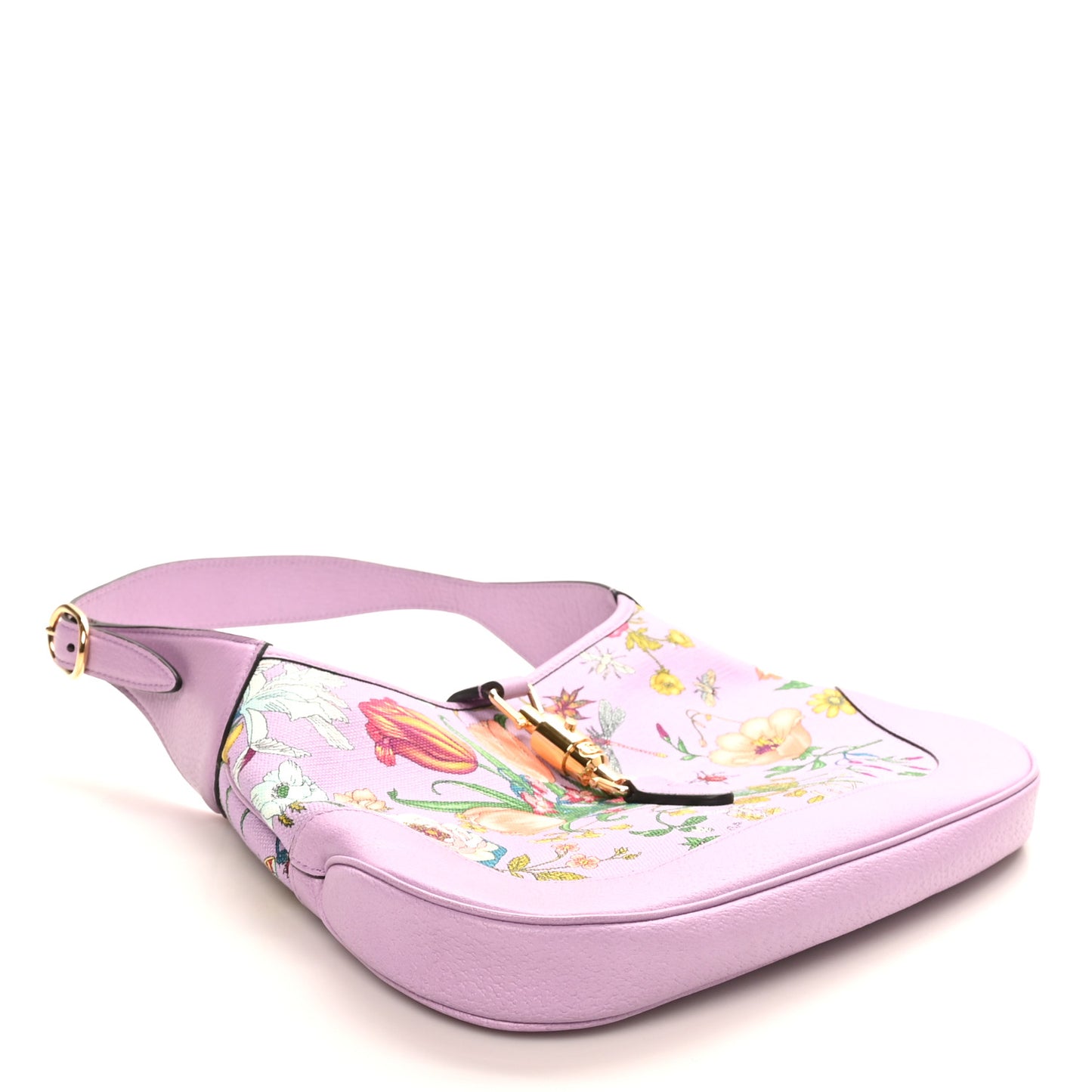 Canvas Flora Medium Jackie Hobo Lilac