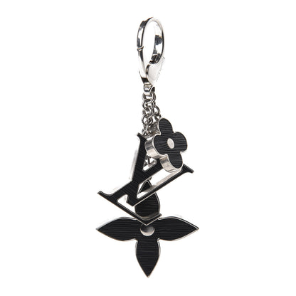 Louis Vuitton Electric Epi Fleur d'Epi Bag Charm Black 1 of 3