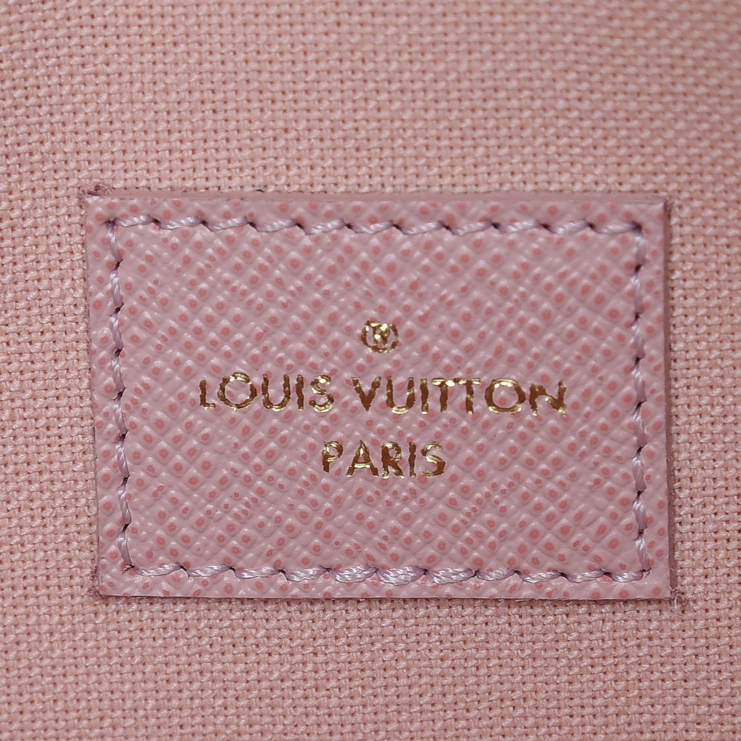 Louis Vuitton Damier Azur Pochette Felicie Chain Wallet Rose Ballerine 6 of 11