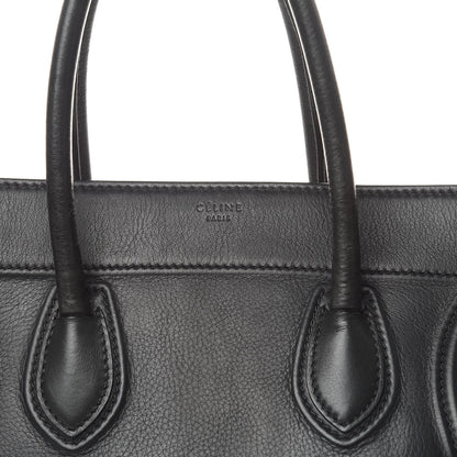 Celine Supple Calfskin Medium Phantom Luggage Black 11 of 13