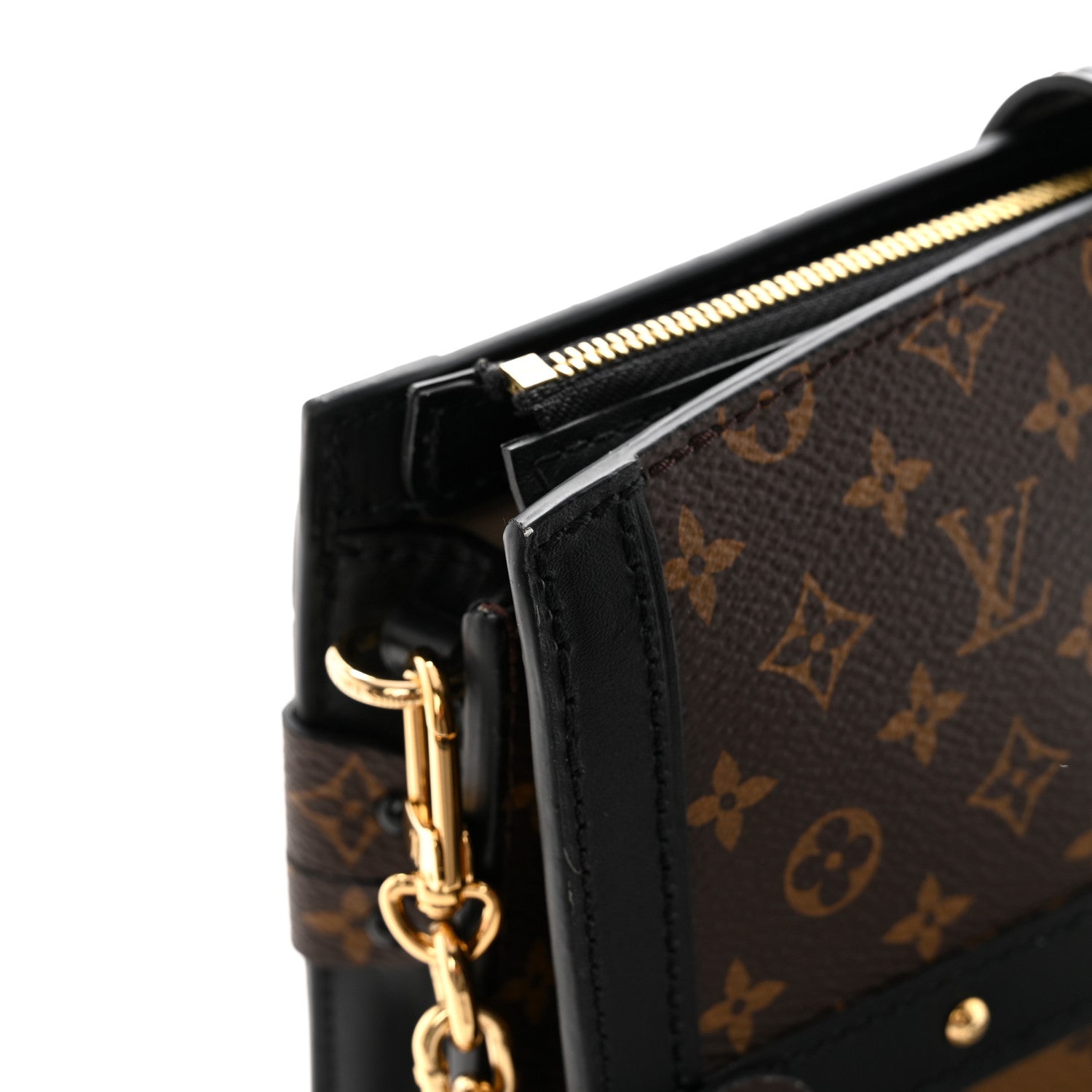 Louis Vuitton Reverse Monogram Trunk Clutch 10 of 12