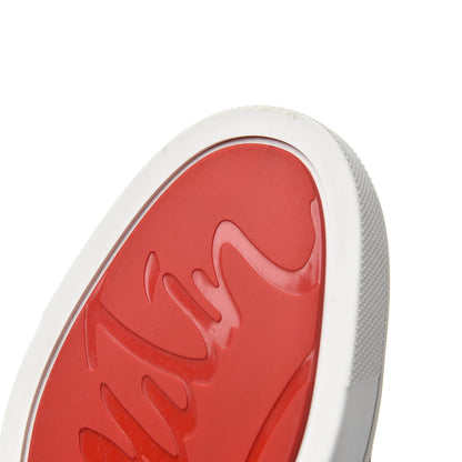 Christian Louboutin Glitter Womens Bip Bip Orlato Flat Sneakers 35.5 Poudre 10 of 15