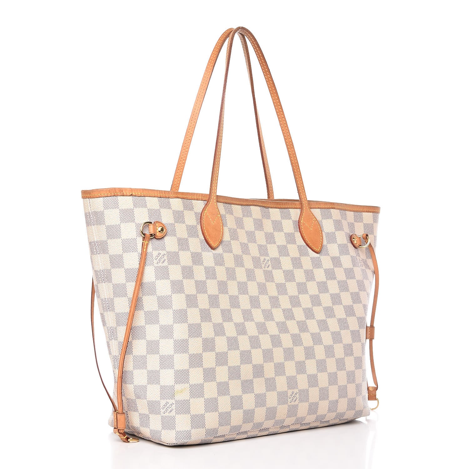 Louis Vuitton Damier Azur Neverfull MM 3 of 25