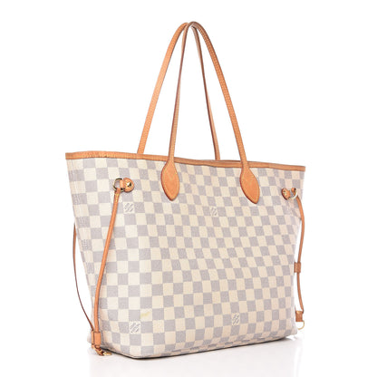 Louis Vuitton Damier Azur Neverfull MM 3 of 25