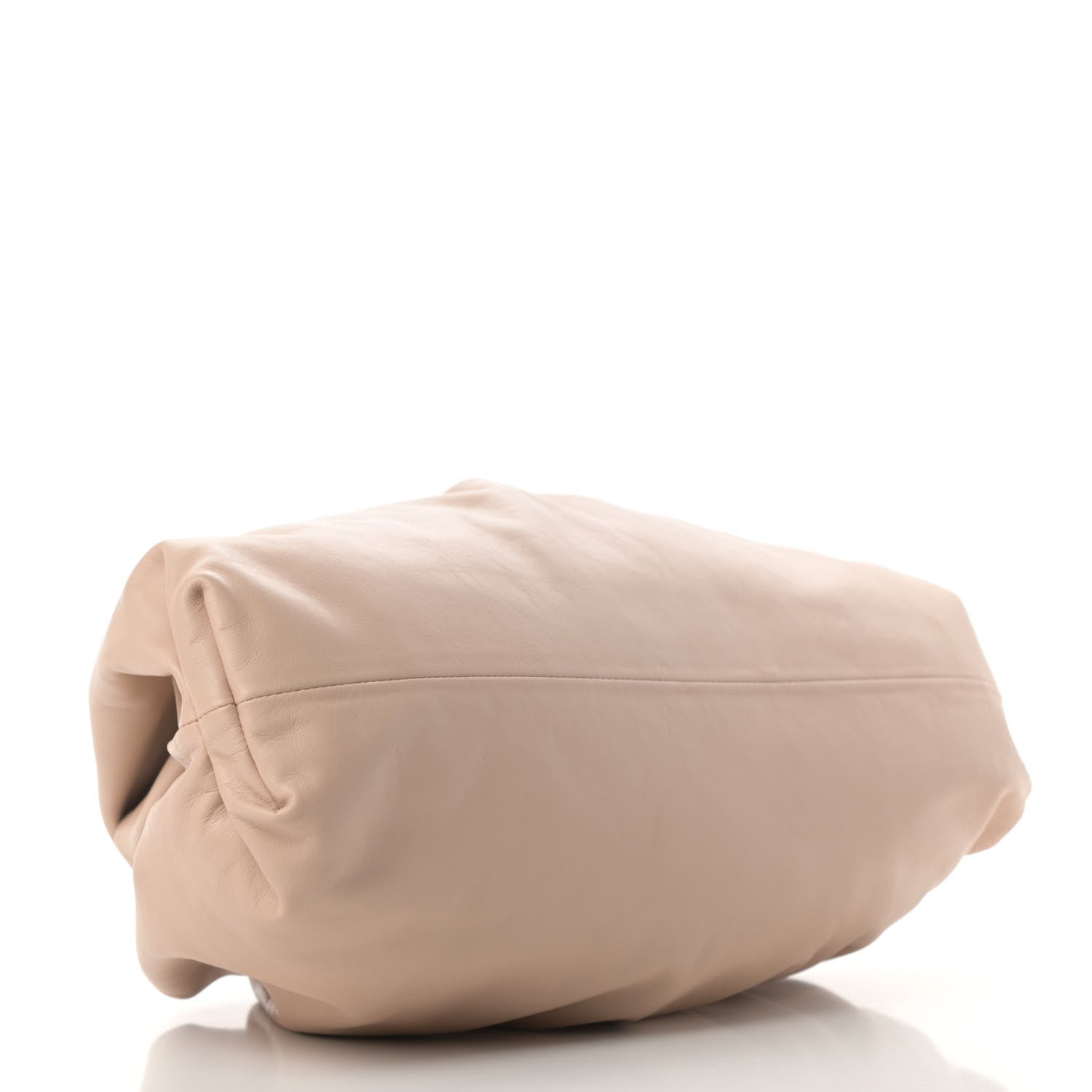Bottega Veneta Smooth Butter Calf The Pouch Oversized Clutch Nude 4 of 9