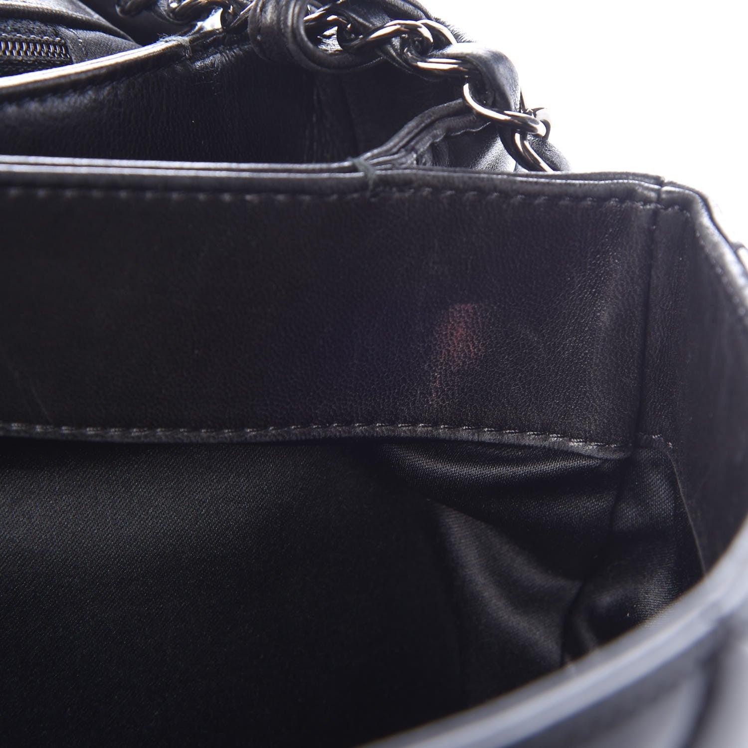 Chanel Lambskin Quilted 3 Maxi Flap Bag Black 12 of 14